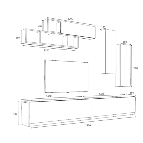 Gauge Concept TV jedinica DIEGO slika 4