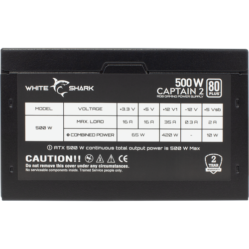 White Shark GPSU-W500F CAPTAIN-2 500W 80+ RGB slika 6