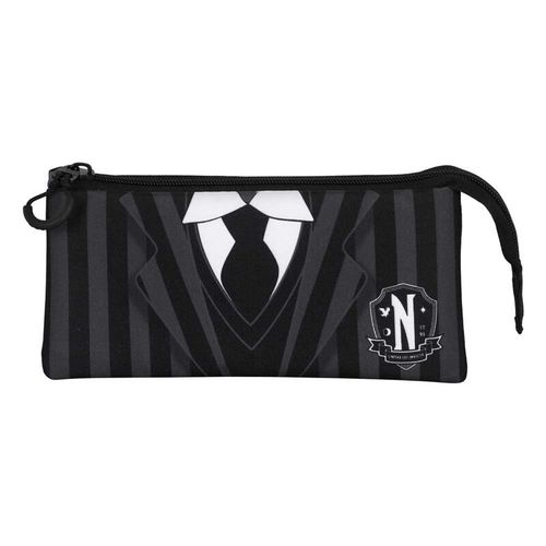 Wednesday Uniform triple pencil case slika 4