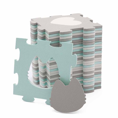 Kinderkraft puzzle LUNO oblici, mint slika 4