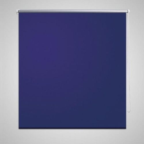 Rolo plava zavjesa za zamračivanje 160 x 230 cm slika 4