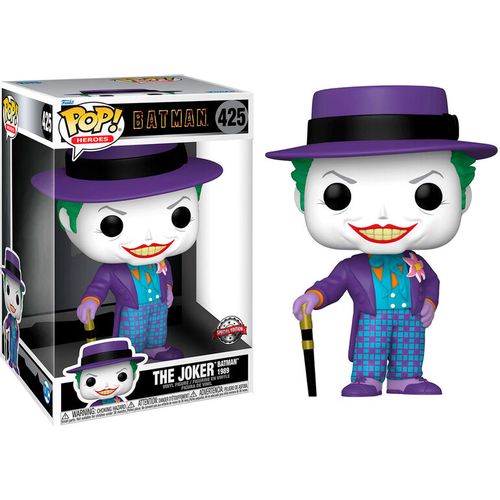 POP figure DC Comics Batman 1989 Joker with Hat Exclusive 25cm slika 2