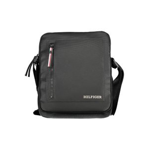 TOMMY HILFIGER MEN'S BLACK SHOULDER BAG