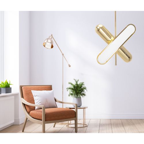 TOOLIGHT APP832-CP GOLD LED viseća stropna svjetiljka slika 10