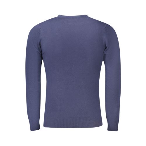 CAVALLI CLASS MEN'S BLUE SWEATER slika 2