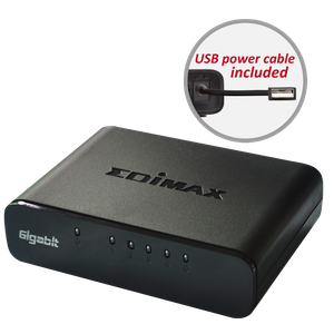 Edimax 5-Port Gigabit Desktop Network Switch, ES-5500G V3