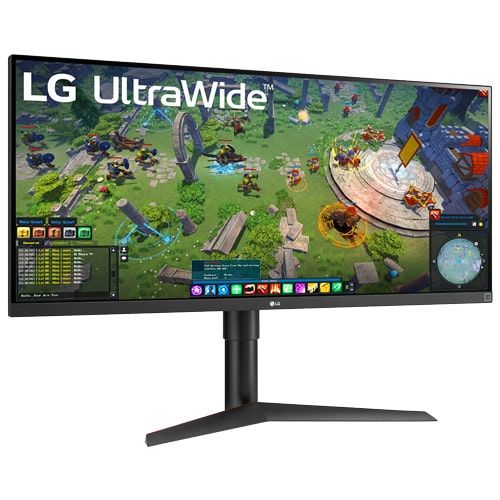 LG 34WP65G-B 34" UltraWide IPS FHD 2560x1080@75Hz, 21:9, 1000:1, 1ms, 400 cd/m², 178°/178°, 1 HDMI, 1 DisplayPort, 1 USB-C, AMD Radeon FreeSync, HDR, Tilt, Height, VESA 100, Black, 3yw slika 2