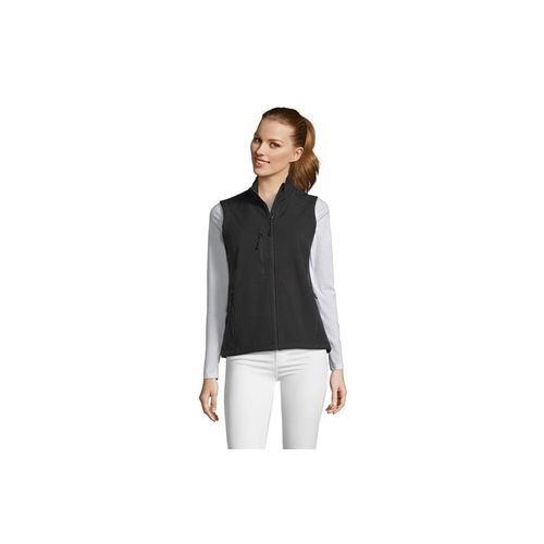 RALLYE WOMEN softshell prsluk - Crna, M  slika 1