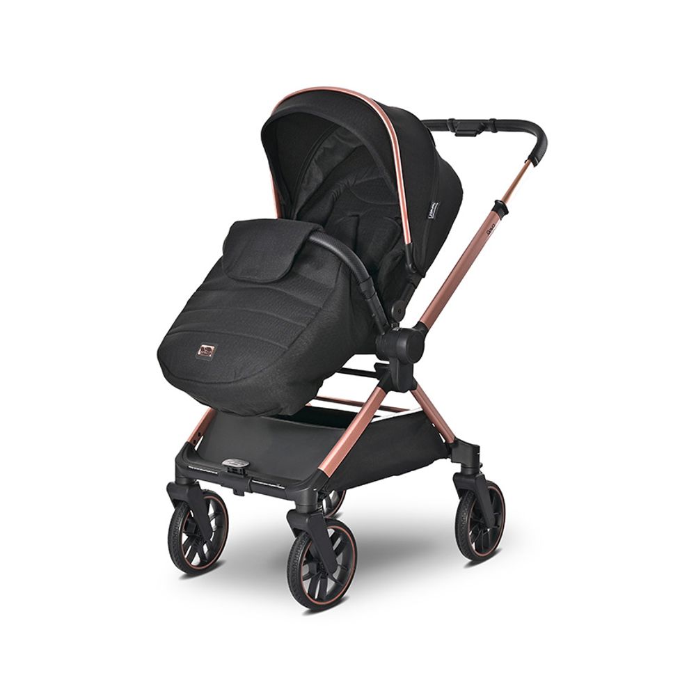 Lorelli Kolica za bebe Reya 3U1, Black Jasper slika 9