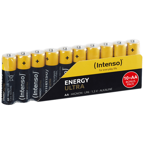 Intenso baterija alkalna, AA LR6/10, 1,5 V, blister 10 kom - AA LR6/10 slika 1