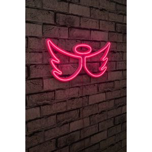 Wallity Ukrasna plastična LED rasvjeta, Angel - Pink