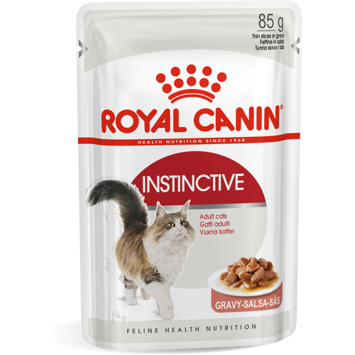 ROYAL CANIN FHN Instinctive Gravy, potpuna hrana u vrećici za  odrasle mačke, komadići u umaku, 12x85 g slika 1