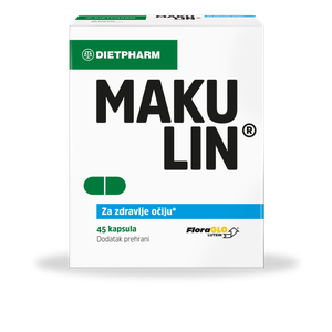 DIETPHARM MAKULIN CAPS A30 - Dodatak Prehrani s Luteinom i Zeaksantinom
