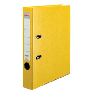 Registrator samostojeći A4, 5 cm, maX.file protect, Herlitz, žuti
