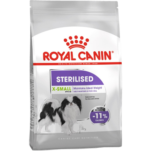 Royal Canin X SMALL STERILISED ADULT - hrana za sterilisane odrasle pse veoma malih rasa (do 4 Kg), starijih od 10 meseci, sklonih gojenju 1.5kg slika 1