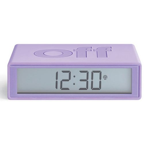 LEXON  LR150LL FLIP+LR150LL Reverzibilni sat sa alarmom, lavanda slika 1