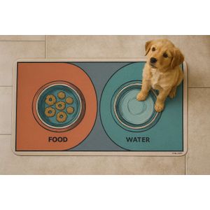 Pet feeding mat Paspet7 colours: Multicolor