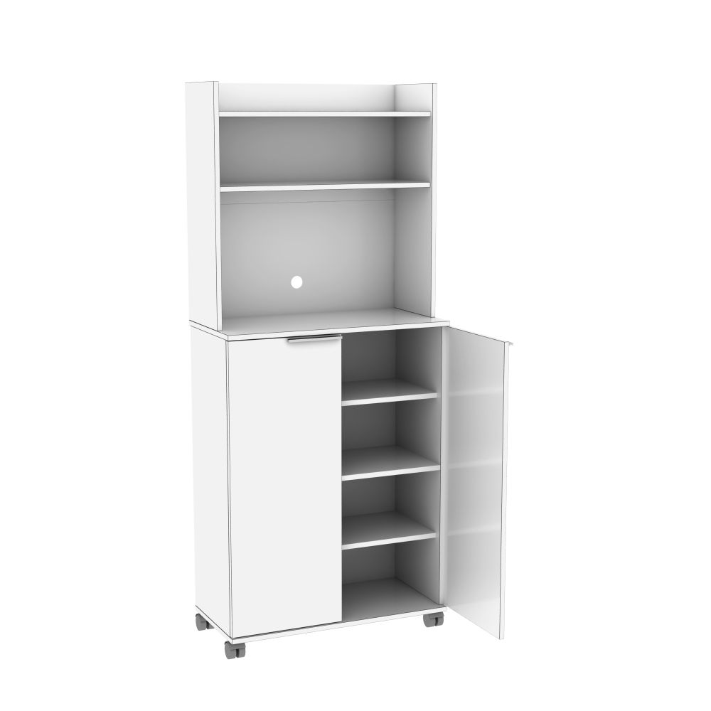 Višenamjenski Ormar ADR-470-PP-1 u Bijeloj Boji slika 8