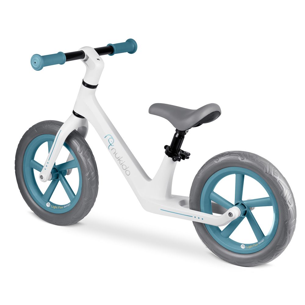 Nukido Light Flee bicikl bez pedala, bijeli slika 8