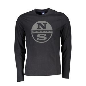 NORTH SAILS MEN'S LONG SLEEVE T-SHIRT BLACK