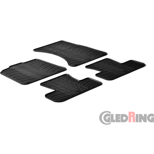 Gledring gumeni tepisi za Audi Q5 2008-12.2016 slika 1