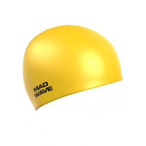 Mad Wave Silikonska kapa za plivanje INTENSIVE, Žuta