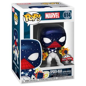 POP figure Marvel Spider-Man Captain Universe Exclusivo