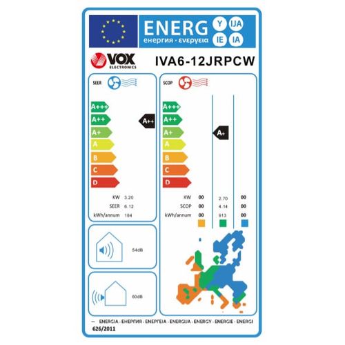 VOX IVA6 - 12JRPCW klima uređaj slika 5