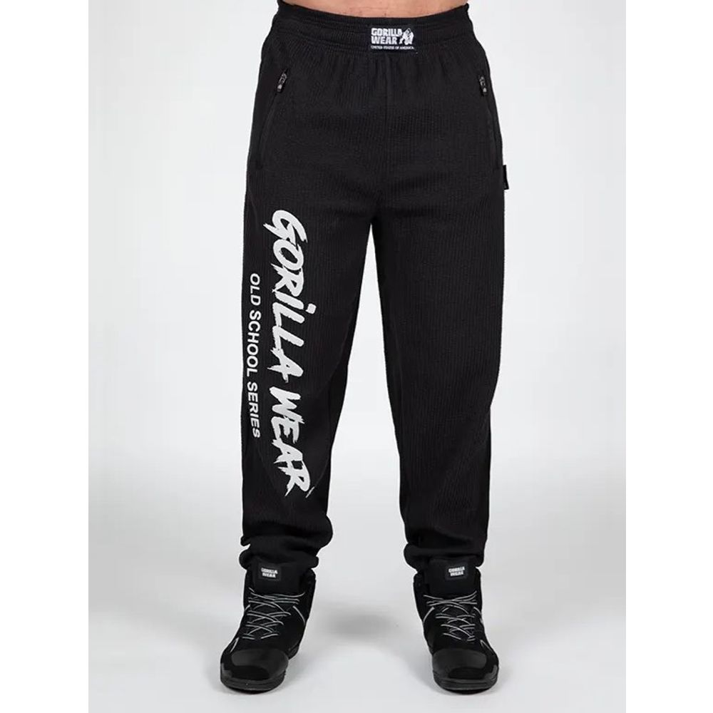 Gorilla Wear AUGUSTINE Old School Trening set, Crni slika 4