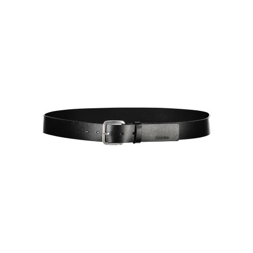 CALVIN KLEIN MEN'S BLACK LEATHER BELT slika 2