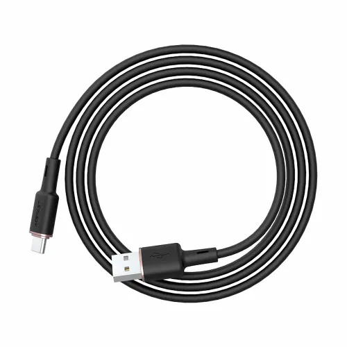 ACEFAST kabel USB A na Type C 3A C2-04 silikonski 120 cm crni slika 3