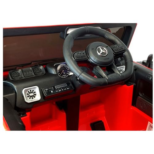 Licencirani auto na akumulator Mercedes G63 - crveni slika 6