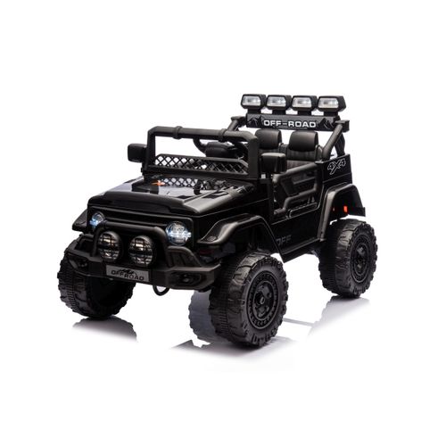 Auto na akumulator Off-Road CLIMBER 4x4 - crni slika 1