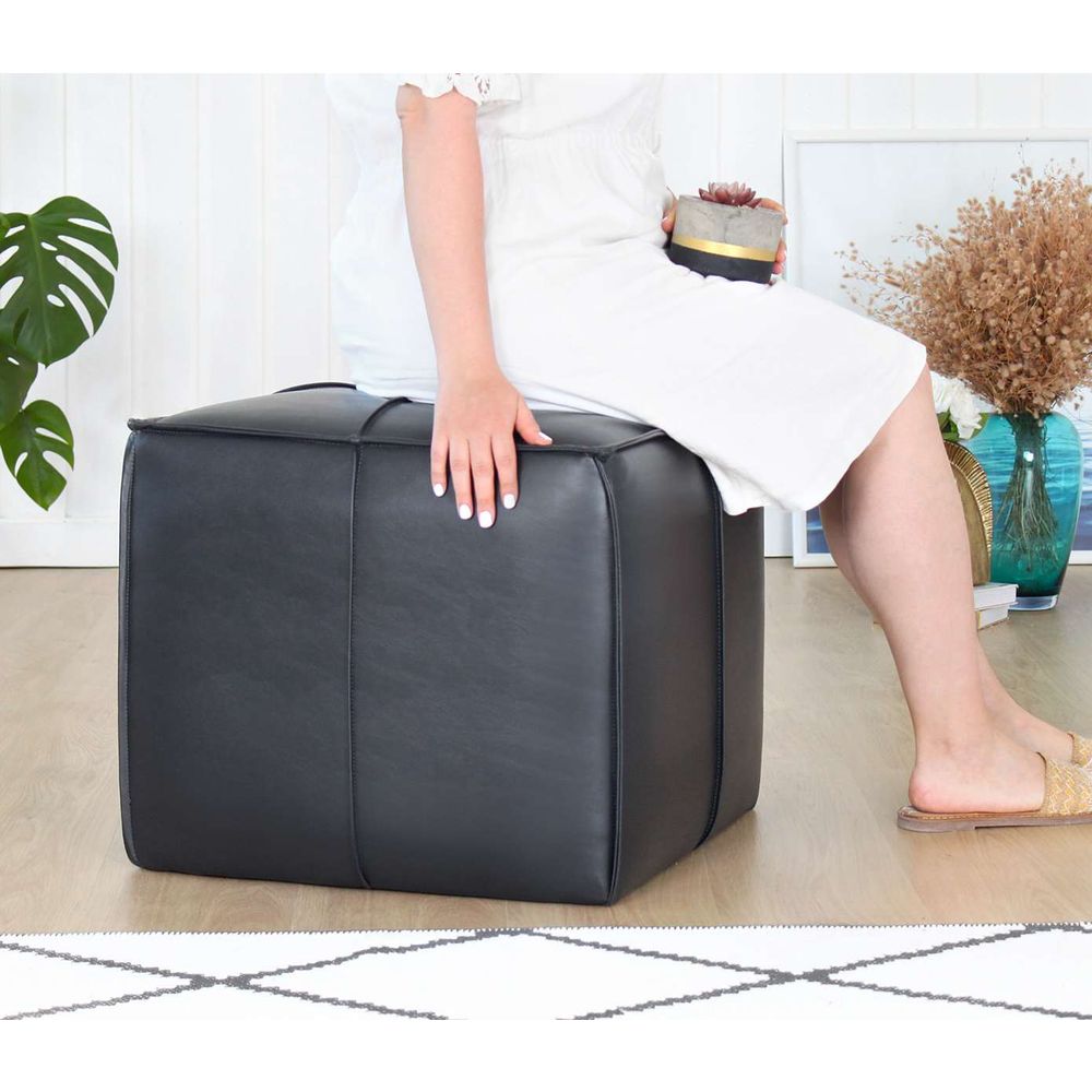 Pouffe Ottowel - Crni slika 2