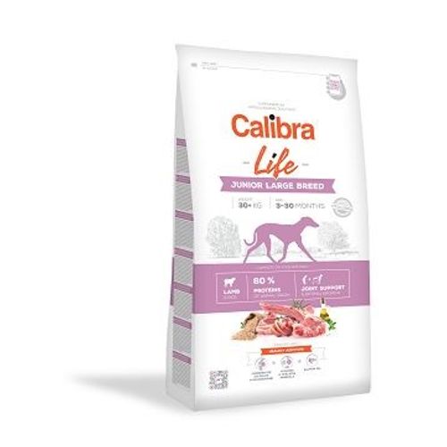 Calibra Dog Life Junior Large Breed Jagnjetina, hrana za pse 2,5kg slika 1