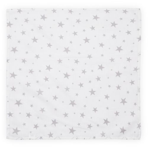 LORELLI SWADDLE BLANKET Dekica od Muslina 80 x 80 Cm Grey Stars slika 2
