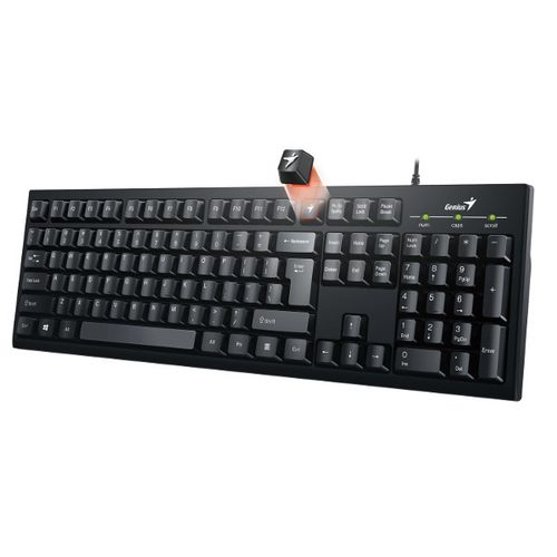 Genius Smart KB-100 Tipkovnica, Crna, USB slika 1