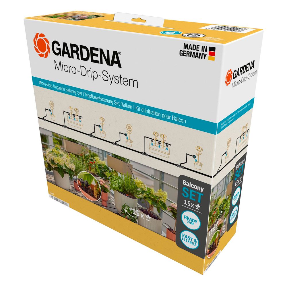 GARDENA Set za zalijevanje biljaka na balkonima slika 1