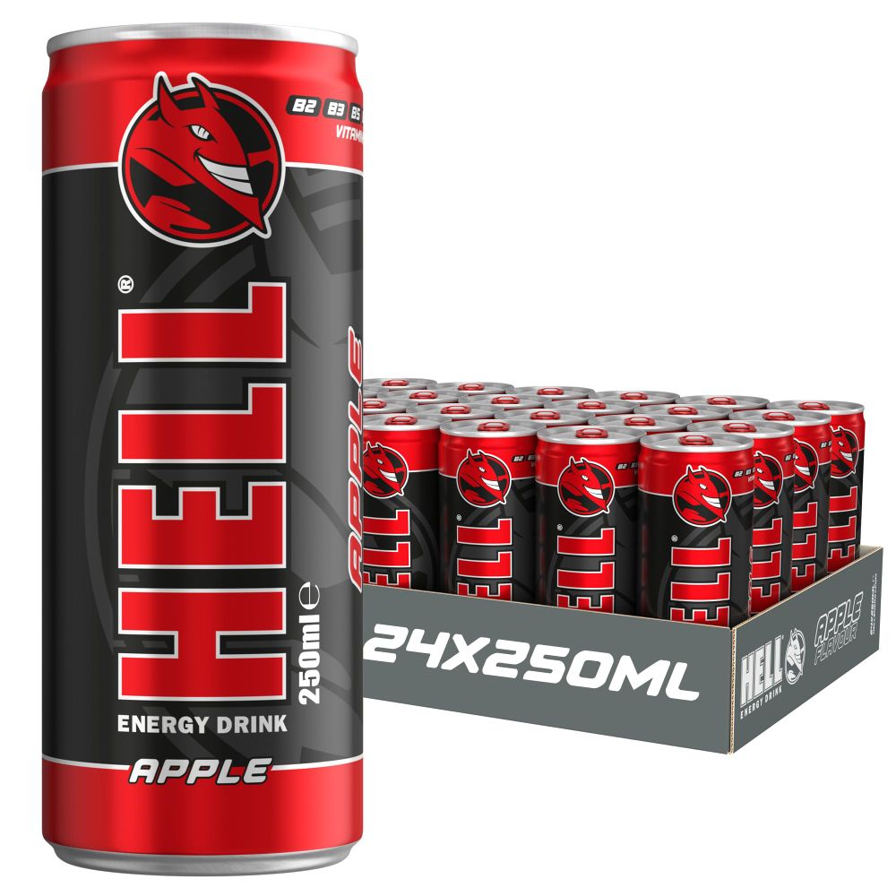 Hell Energy Drink Apple 24x250ml  XXL  slika 1