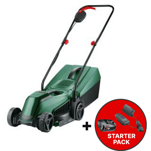 Bosch Akumulatorska kosilica EasyMower 18V-32-200 - solo alat  + Starter Set 18V Alliance – baterija PBA 18V 2,5 Ah + punjač AL 18V-20 W slika 1