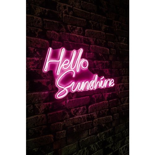 Wallity Zidna LED dekoracija, Hello Sunshine - Pink slika 3