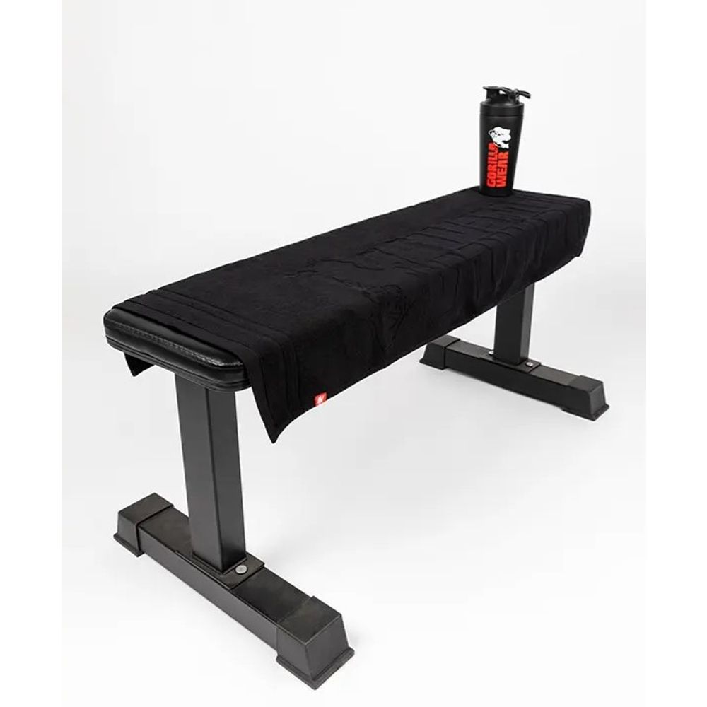 Gorilla Wear Peškir za teretanu 50x100 cm, Crni slika 4