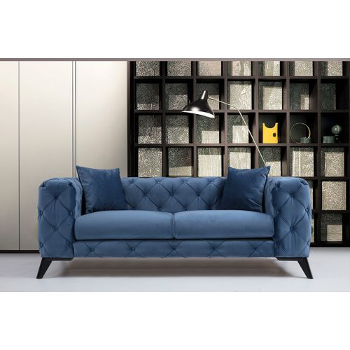 Como 2 Seater - Blue Blue 2-Seat Sofa slika 1