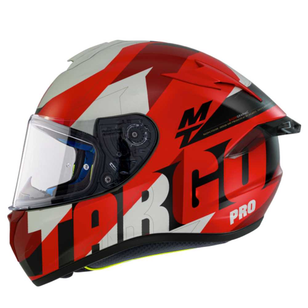 MT Helmets vizir za moto kacigu Targo Pro Biger C5 matt red slika 2