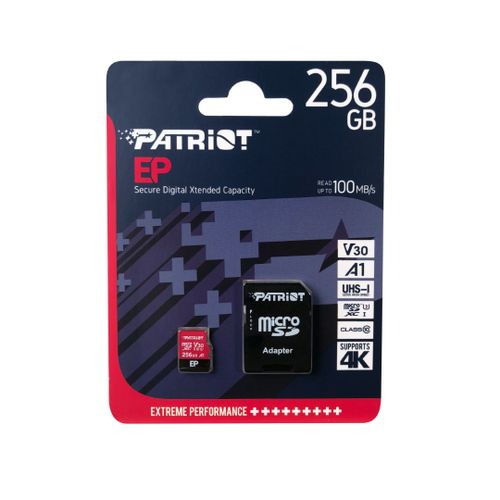 Patriot 256GB EP SDXC A1/V30 microSD memorijska kartica, 100MB/s slika 3