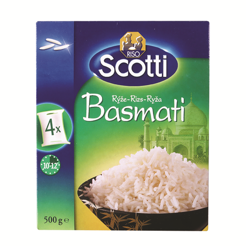 Riso Scotti basmati pirinač 4x125 g XXL slika 1