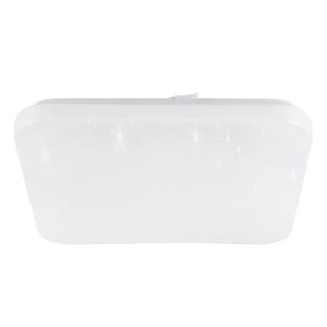 Eglo plafonjera 'Frania-S' LED, 14,6W, IP44, 330x330 mm, bijela/kristal efekt