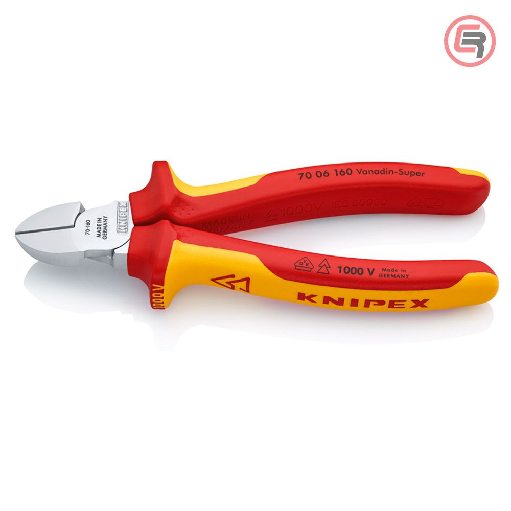 Knipex Kliješta Bočna Sječa – Sječice 160mm 1000V – 70 06 160 slika 1