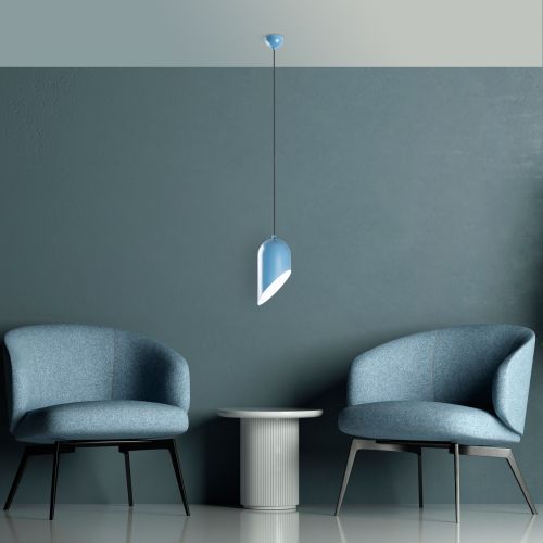 Kesik - Light Blue Light Blue Chandelier slika 3