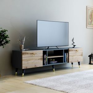 Rudy - Ciragan, Anthracite Walnut
Anthracite TV Stand